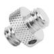 thumbnail image 2 of Adaptador De Tornillo Macho De 3/8 Pulgadas Buena Mano De Obra Tornillo De Montaje De Cámara Resistencia A La Oxidación Alta Resistencia Niquelado Blanco Rosca Transparente Para ANGGREK Otros, 2 of 8