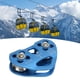 thumbnail image 4 of Polea Zipline, Polea De Escalada De Rodamiento Doble Con Resistencia Al Desgaste De 30KN En Forma De Corazón Para Escalada En Roca ANGGREK Azul, 4 of 8