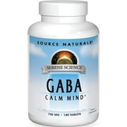 Source Naturals Serene Science GABA 750 mg Calm Mind - 180 Tablets