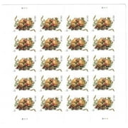 Celebration Corsage Sheet of 20 USPS Forever First Class Two Ounce Stamps Wedding Mother’s Day Proms