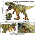 thumbnail image 2 of Dinosaur Toy, Boys Gift, Hand-Painted Dinosaur Figurine Long-Lasting Non-Toxic Plastic Educational Realistic Dinosaur Model for Kids Indoor Outdoor Play and Party Decoration Multicolor 19x7.5x4cm, 2 of 6