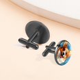 thumbnail image 6 of Corgi Dog Elegant Men's Stainless Steel Cufflinks for Dress Shirts - Ideal for Formal Occasions, 6 of 6