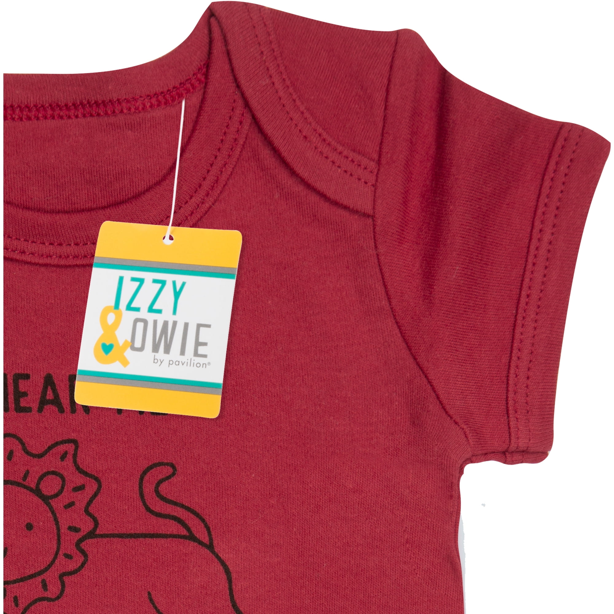 Pavilion Gift Company - Lion - 12-24 Months Red Onesie