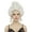 Platinum Blonde, variant on Lydell Short Curly Wig for Women, Black