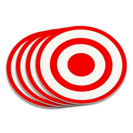 

Target Sniper Scope Bullseye Coaster Set