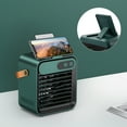 thumbnail image 7 of Comvin Portable Air Cooler Fan,Quiet Humidifier USB Desk Fan with 3 Speeds 4 in 1 Desktop Personal Adjustable Fan, Air Cooling Fan with Phone holder and vanity mirror for Office,Bedroom,Car and Home, 7 of 7