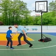 7.29.2ft Portable Basketball Hoop Goals Backboard System Adjustable