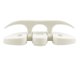 thumbnail image 4 of 120mm Barco Flip Up Plegable Pull Up Cleat Hardware Barco Plegable Cleat Flip-up blanco Zulema Grapa plegable para barco, 4 of 4