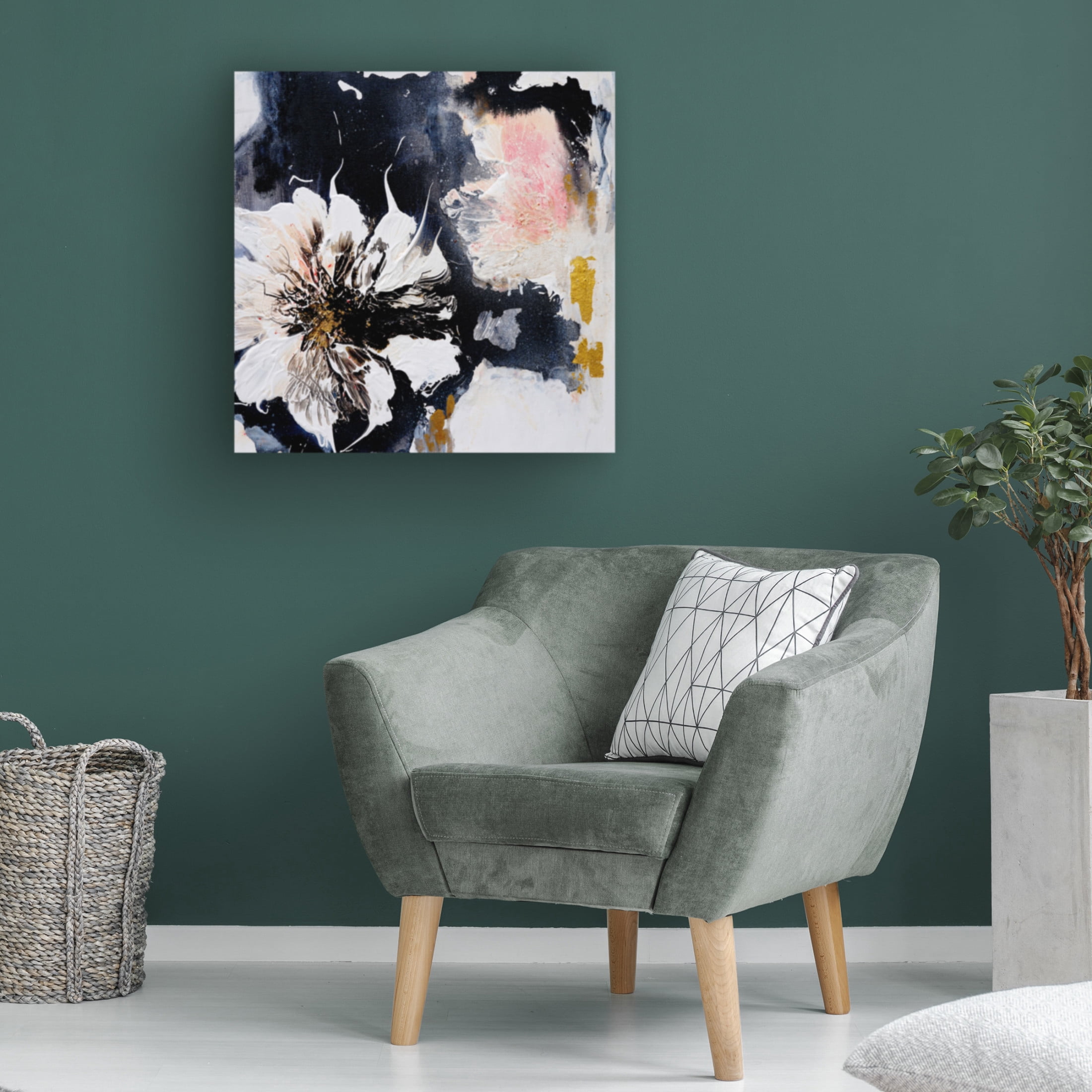Trademark Fine Art Francoise Wattre Dalie Canvas Wall Art
