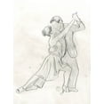 thumbnail image 2 of Vess, June Erica 25x32 White Modern Wood Framed Museum Art Print Titled - Vintage Ballroom II, 2 of 4