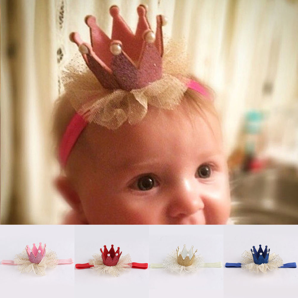 crown hair band for baby girl