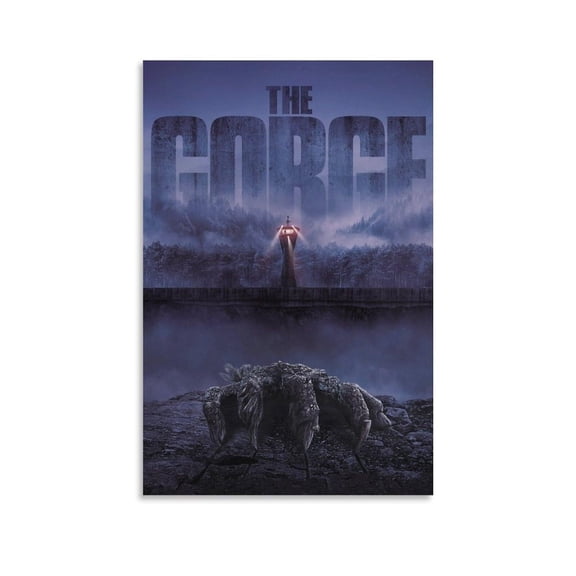 The Gorge Movie Poster Canvas Wall Art Movie Poster Room Decor P-4