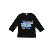 FOCUSNORM Toddler Boys T-Shirts Letter Print Round Neck Long Sleeves All-Match Casual Blouse
