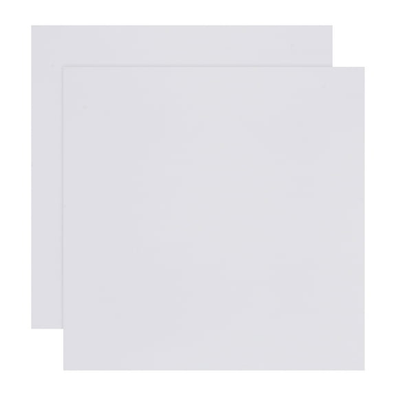 Square PVC Foam Board Craft Foam White 300x300x3mm 2pcs