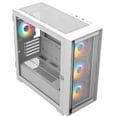 thumbnail image 4 of Gabinete Gamer BALAM RUSH CARBONO 8000 MATX USB-C 4 FAN ARGB Blanco, 4 of 6