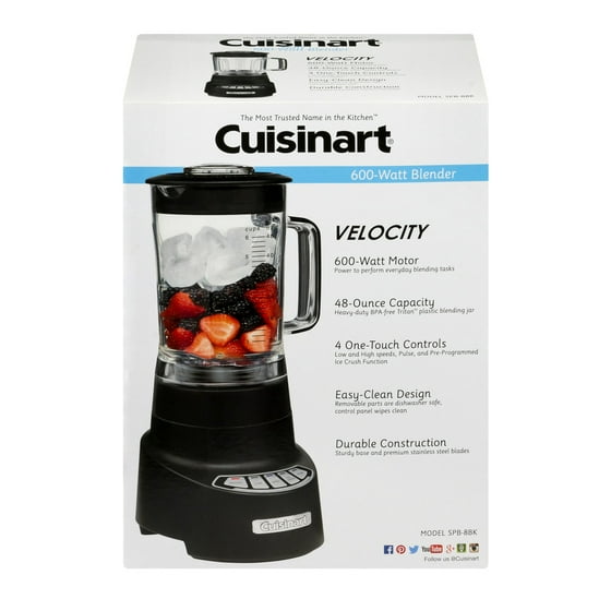 Cuisinart Velocity 600Watt Blender, 1.0 CT