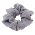 thumbnail image 4 of Coletero grande de seda gris Colcomx scrunchies para el cabello, 4 of 6