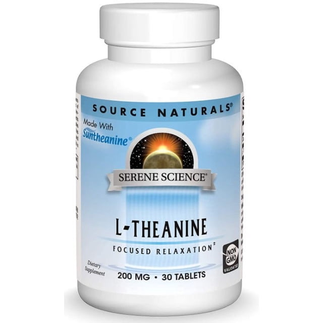 Source Naturals I Serene Science, L-teanina, 200 mg, 30 cápsulas