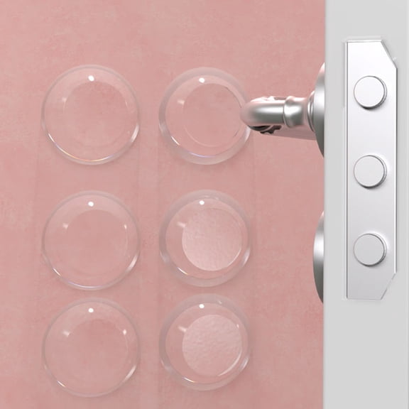 Milisten 6-Pack Furniture Protectors for Doors and Floors, Easy to Install, Pads to Prevent and Damage