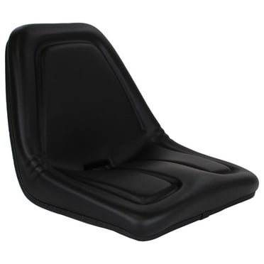 Tractor Seat # TM333BL - High Back Black Vinyl Tractor Seat - Should Replace B1TM333BL N77508 - Also Fits - Bobcat - Case - Kubota