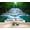 Color 3, variant on Wallpaper Tropical Waterfall Forest Turquoise Pool Summer Decor Peel and Stick Wall Murals 100"H x 144"W Removable PVC Wall Paper Self-Adhesive Wall Paintings Art Decor for Bedroom Living Room