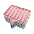 thumbnail image 1 of 3 Pack Soap Dish With Drain, Bar Soap Holder For Shower/bathroom, Self Draining Waterfall Soap Tray/saver For Kitchen, Keep Soap Dry, 1 of 3
