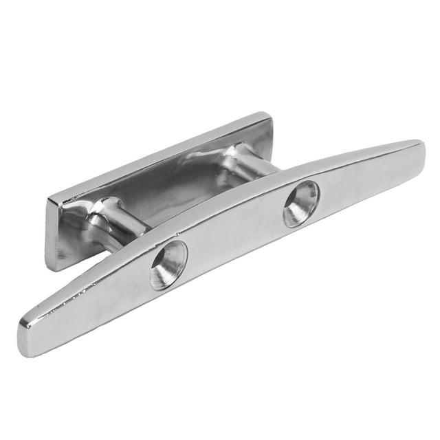 Boat Cleat, Rope Cleat Anti-skid 6in Durable Stainless Steel Strong For Dock Tie Down For Boat Mooring Accessories