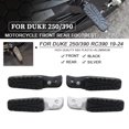 thumbnail image 2 of Motorcycle Front Rear Footrest Foot Pegs Pedals For DUKE 250 390 RC390 2019-2024 Duke250 Duke390 Footpegs With Rubber Cover, 2 of 6