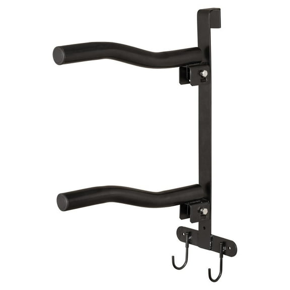 Schneiders Easy-Up Portable Double Horse Saddle Rack with Drop Down Arms | Color Black