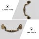thumbnail image 5 of 10pcs Botones de gabinete de cajones antiguos Pull Puerta de guardarropa Puerta de estilo Vintage Tiradores, 5 of 5