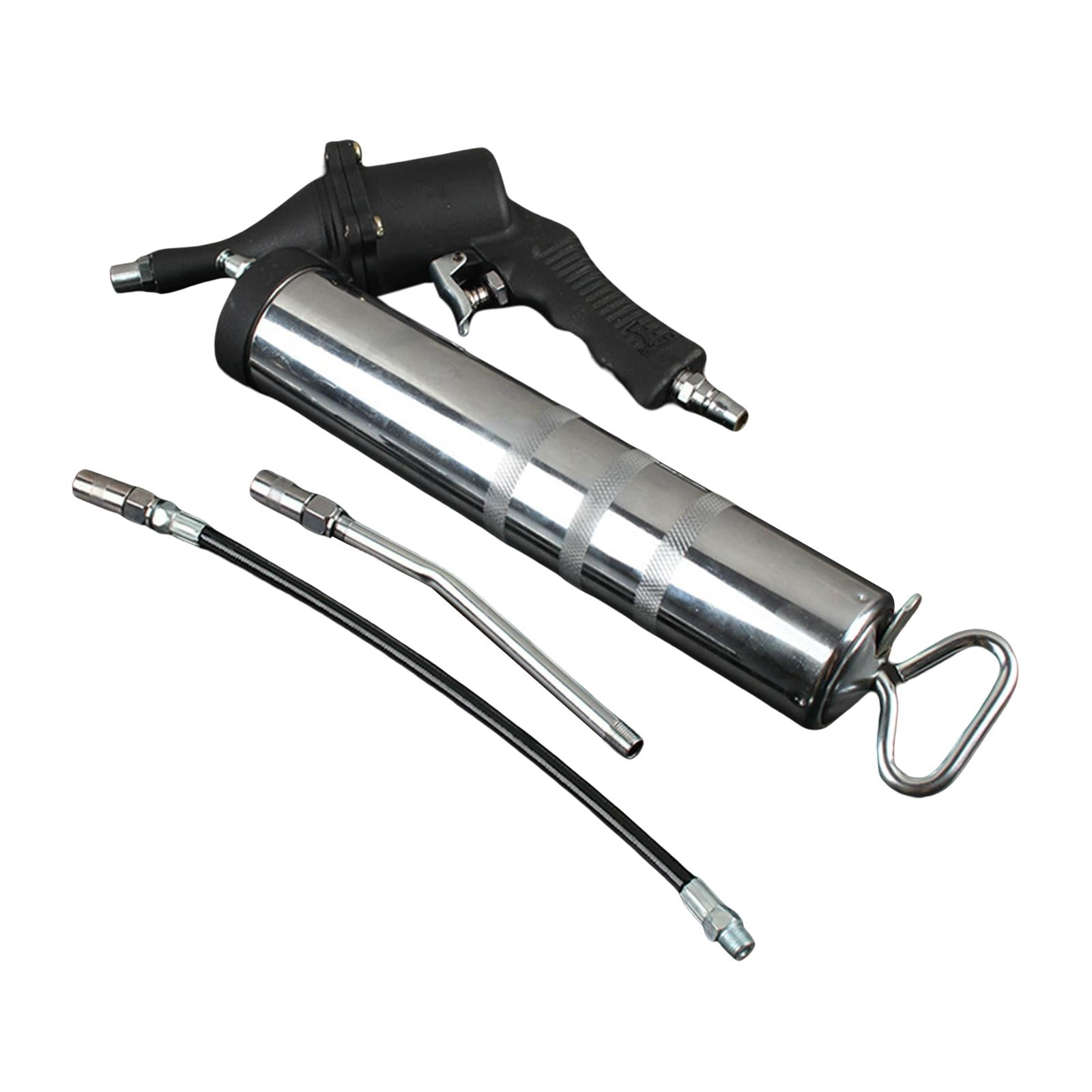 Aymzbd Heavy Duty Air Pneumatic Grease Guns Lubricating Greasing with Hose 4cc Manual