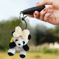thumbnail image 4 of Vikakiooze Cute Pet Bow Bear Doll Keychain Cute Sweet School Bag Bicycle Pendant School Bag Pendant Car Decoration And Gift Choice, 4 of 7