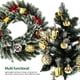 thumbnail image 4 of KAKOWELY 12 adornos colgantes para árbol de Navidad, bolas colgantes, decoraciones navideñas, 4 of 5
