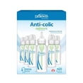 thumbnail image 2 of 8oz Baby Bottles 6-Pack with Anti-Colic Design, BPA-Free, Silicone Nipples, Slow Flow for Newborn Feeding, Easy-Clean, 2 of 10