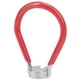 thumbnail image 4 of Llave de radios de acero para ajustar las ruedas de la bicicleta: herramienta de reparación de ciclismo roja para un mantenimiento de precisión, 4 of 8