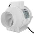 thumbnail image 4 of 5 Inch Quiet Exhaust Inline Duct Fan for Hydroponics Grow Tent Ventilation AU Plug Single Speed, 4 of 8