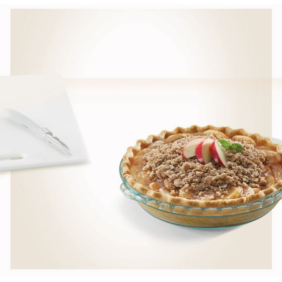 Pyrex Basics 9.5" Glass Pie Plate