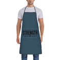 thumbnail image 5 of Strength Within Apron, Inspirational Gifts for Men Women, Funny Apron, Chef Bib with Pockets, Waterproof Work Apron for BBQ Kitchen Crafting Gardening, 5 of 9