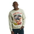 thumbnail image 2 of Dragon Ball Z Hero Group & Dragon Ball Crew Neck Long Sleeve Tofu Reversible Sweatshirt-XXL, 2 of 7