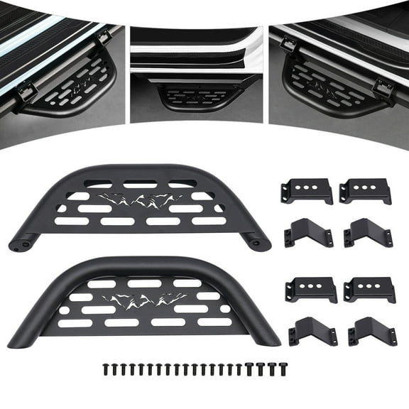 Fits Ford Bronco 2021 2022 2023 2D 4D Running Boards Side Step Pedal Nerf Bars