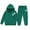 Dark Green, variant on Byoo Toddler Girls Outfits Set Solid Color Hoodie Sweatshirt Joggers Comfy Sweatsuit Sets Winter Tracksuit Sets