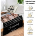 thumbnail image 5 of Custom Memorial Blanket for Loss of Loved One - A Letter from Heanven Sympathy Blanket Loss of Dad Mom Husband Wife Friend in Loving Memory Blanket Personalized Blankets, 5 of 5