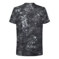 thumbnail image 5 of Men's Crew Neck T Shirts Vintage Trendy Tie Dye Print Short Sleeve Tops Lightweight Summer Beach Casual Workout Tees Z006-Grey L, 5 of 5