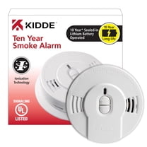 Kidde Micro 4", 10-Year Sealed Battery Ionization Smoke Alarm, Model