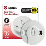 Kidde Sealed Lithium Battery Power Smoke Alarm - I9010 in White