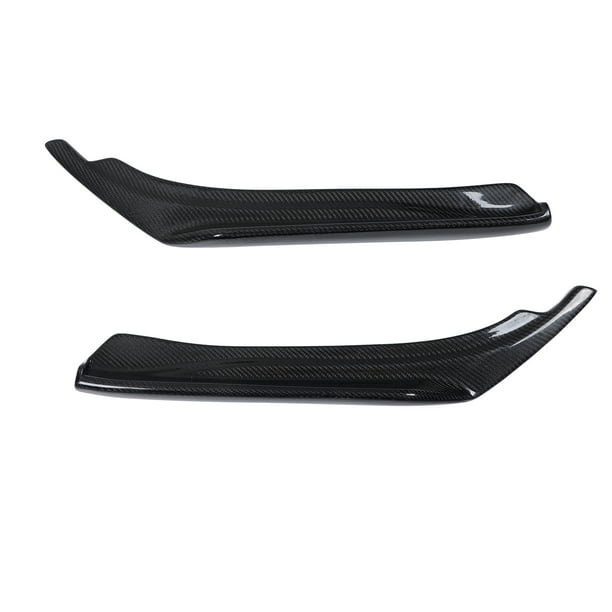 Rear Bumper Splitter Diffuser, Clear Texture Easy Installation Carbon ...