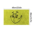 Cyinyin Grinch Christmas Decorations Grinch Xmas Welcome Christmas Mat