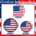 thumbnail image 2 of QZYL 1PcsITSC&nbsp;4th of July Party Supplies, Serve Patriotic American Flag Party Tableware Set Paper Plates and Napkins, Fourth of July Decorations for Independence Day Patriotic BBQs Picnic Events, 2 of 3