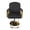 Black + Faux Leather + Manual-Lever + Metal + Medium-Soft + PU#952, variant on Hydraulic Salon Chair 360° Swivel - Professional Barber Stylist Chair with Pump, Non-Tilting Hairdressing Chair for Salon Tattoo Spa, Black Gold Stylist Equipment (Single Pack)