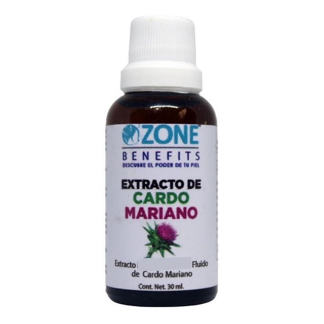 Extracto De Cardo Mariano 30 Ml Múltiples Beneficios Ozone Benefits Extracto Cardo Mariano